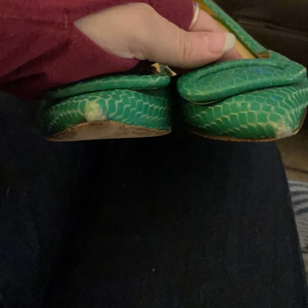 Kate Spade Green Heels - Picture 6 of 6